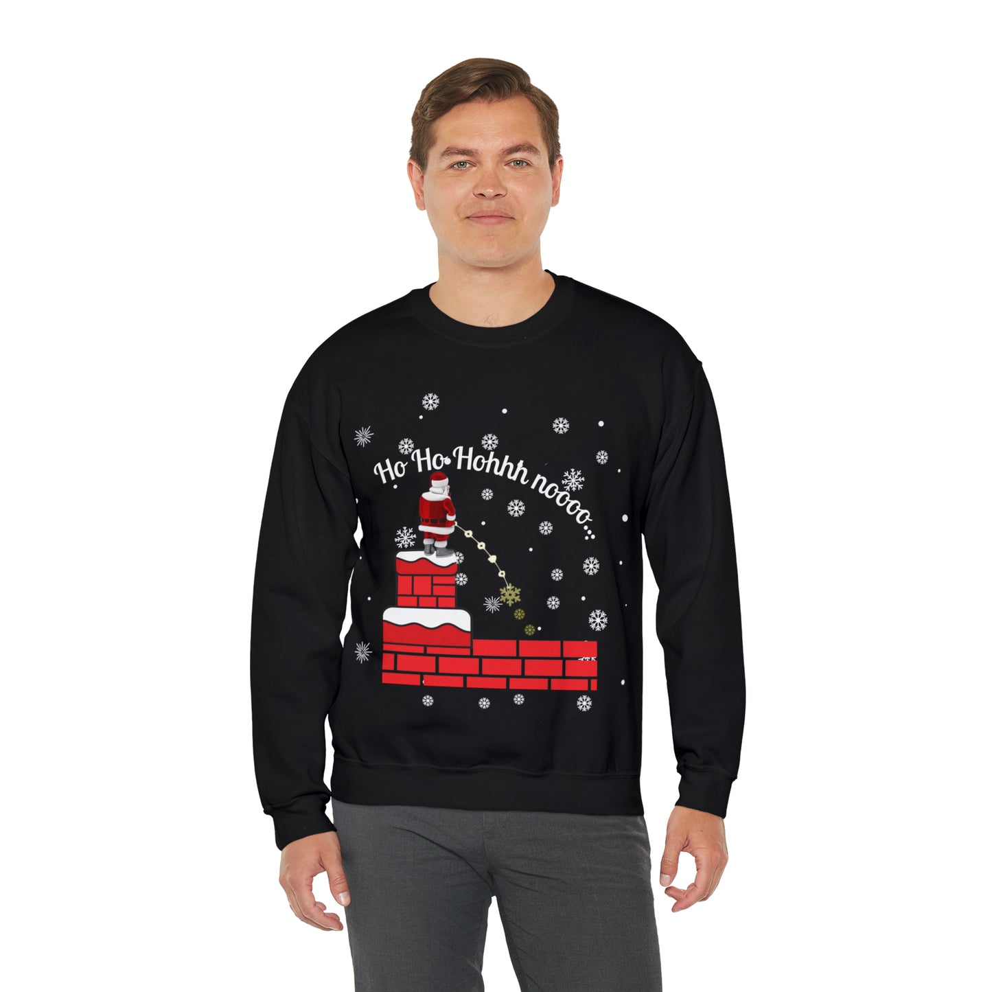 Ho Ho Hooooo No Snow Unisex Funny Crewneck Sweatshirt, Holiday Shirt, Ugly Christmas Shirt, Holiday Gift