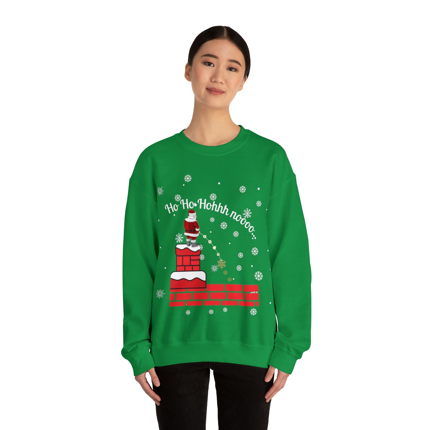 Ho Ho Hooooo No Snow Unisex Funny Crewneck Sweatshirt, Holiday Shirt, Ugly Christmas Shirt, Holiday Gift