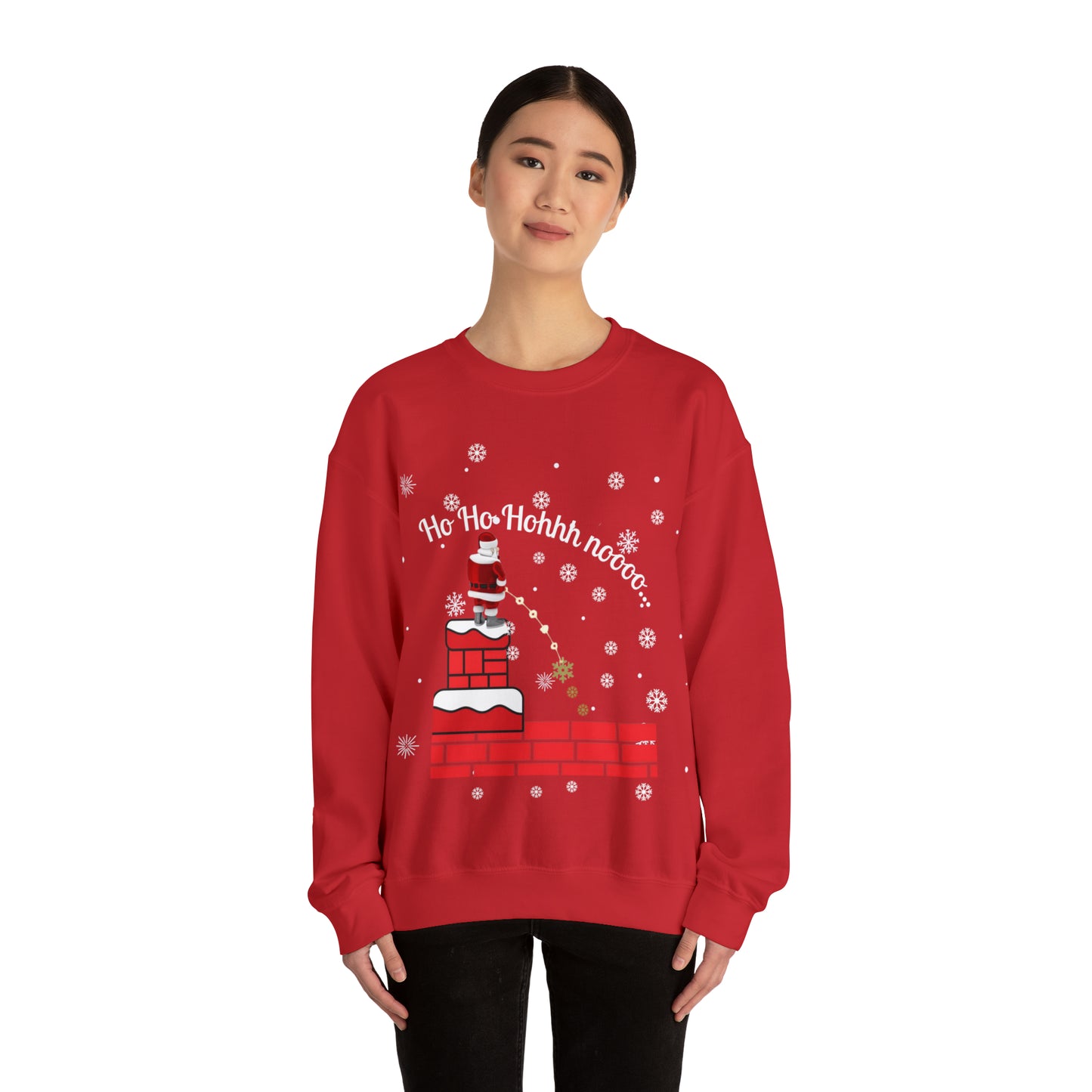 Ho Ho Hooooo No Snow Unisex Funny Crewneck Sweatshirt, Holiday Shirt, Ugly Christmas Shirt, Holiday Gift