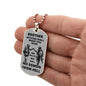 Nothing Shall Break This Bond | Dog Tag