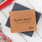 Personalized My Wife's Bankroll | Graphic Leather Wallet