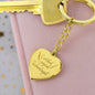 CST Personalized | Engraved Heart Key Chain