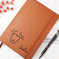 Personalized Future Dentist Leather Journal