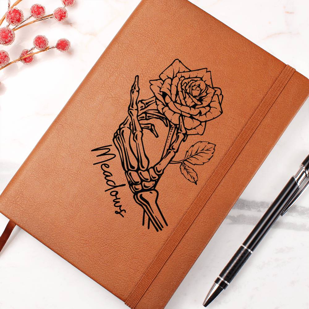 Our Last Name is Meadows | Leather Journal