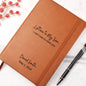 Letters to My Son I Can't Wait to Meet You Heart Design | Leather Journal