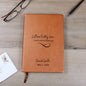 Letters to My Son I Can't Wait to Meet You Line Design| Leather Journal