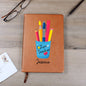 Future Teacher | Colorful Pencil CaseDesign Leather Journal