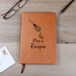 Mom's Recipe | Blank Leather Journal