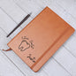 Personalized Future Dentist Leather Journal