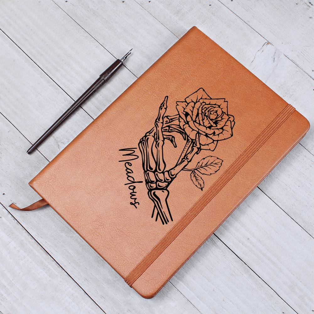 Our Last Name is Meadows | Leather Journal