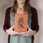 Personalized Slanted Run Little Mouse Leather Journal, Haunting Adeline Notebook, Dark Romance Merch