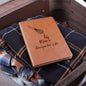 Mom's Recipes For Life | Blank Leather Journal
