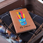 Teacher | Colorful Pencil Design Leather Journal