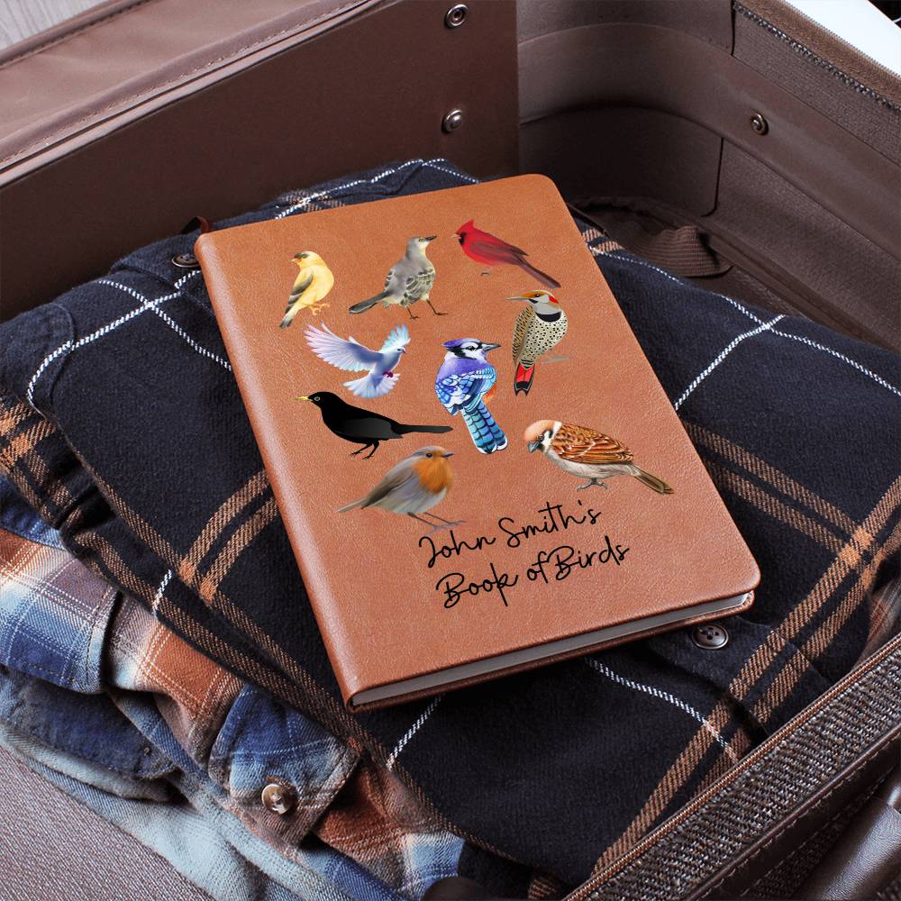 Personalized Bird Watcher | Leather Journal