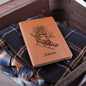 Personalized Run Little Mouse Leather Journal, Haunting Adeline Notebook, Dark Romance Merch