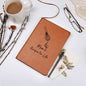 Mom's Recipes For Life | Blank Leather Journal