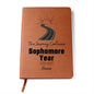 Personalized Sophomore Year 24-25' | Leather Journal