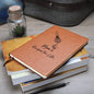 Mom's Recipes For Life | Blank Leather Journal