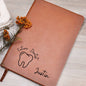 Personalized Future Dentist Leather Journal