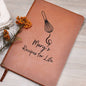 Personalized Recipes for Life | Blank Leather Journal