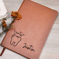 Personalized Dentist Leather Journal