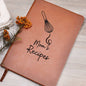 Mom's Recipe | Blank Leather Journal