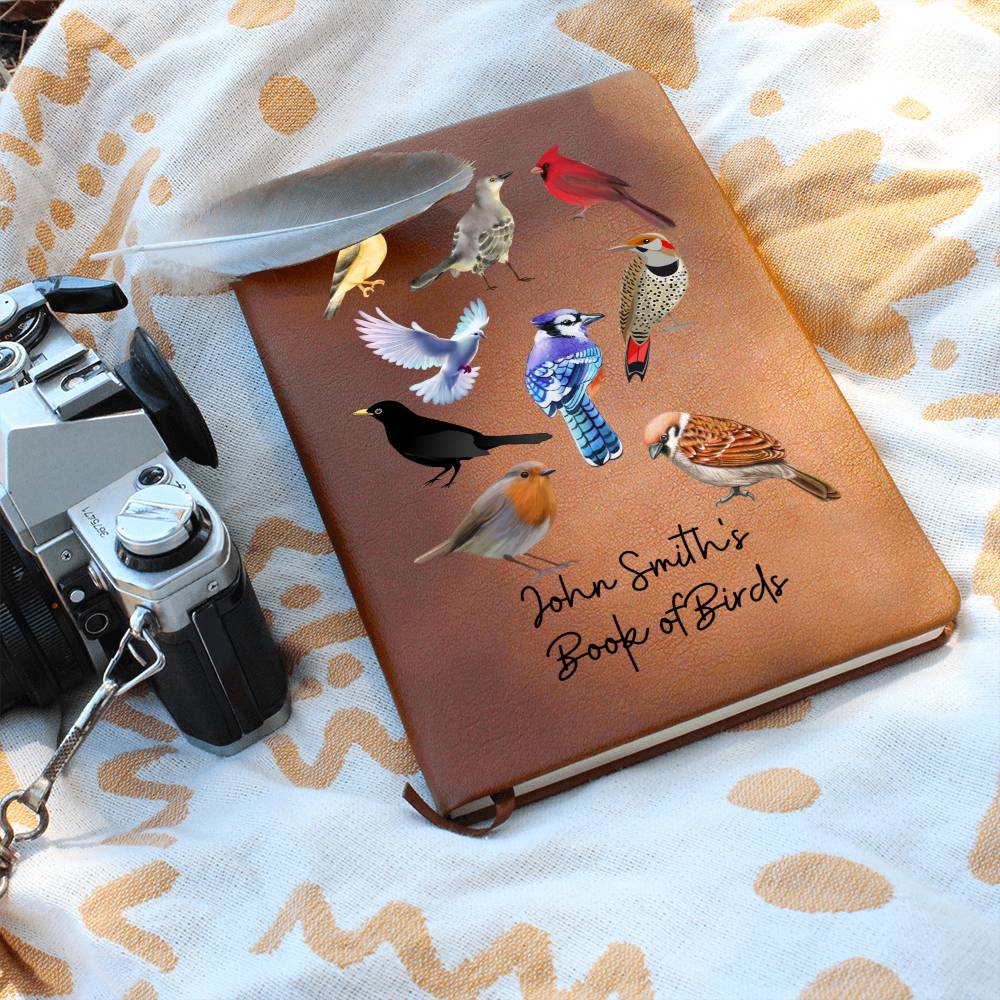 Personalized Bird Watcher | Leather Journal