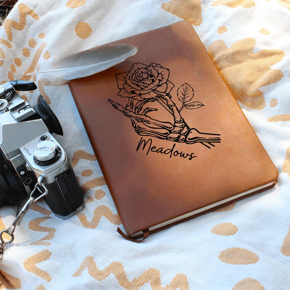 Our Last Name is Meadows | Leather Journal