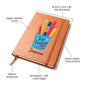 Future Teacher | Colorful Pencil CaseDesign Leather Journal