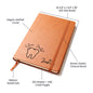 Personalized Future Dentist Leather Journal