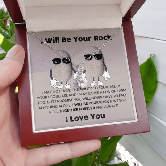 I Will Be Your Rock | Alluring Beauty Necklace