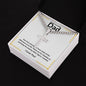 To My Incredible Dad | Personalized Cuban Link Cross