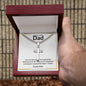 To My Incredible Dad | Personalized Cuban Link Cross