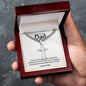 To My Incredible Dad | Personalized Cuban Link Cross