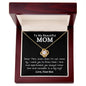 To My Beautiful Mom Even When I'm Not Close By | Love Knot Necklace