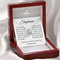 Personalized If I Had One Wish | Love Knot Necklace