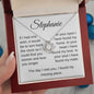 Personalized If I Had One Wish | Love Knot Necklace