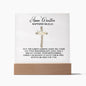 Personalized Baptism Square Acrylic Plaque
