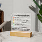 Personalized Little Reminders | Acrylic Sign