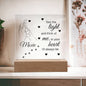 See The Light Pet Remembrance Square Acrylic Plaque