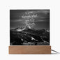 Grow Through What You Go Through | Square Acrylic Plaque