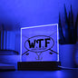 Where's The Fish | Square Acrylic Plaque