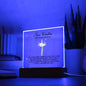 Personalized Baptism Square Acrylic Plaque