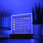 Personalized Little Reminders | Acrylic Sign