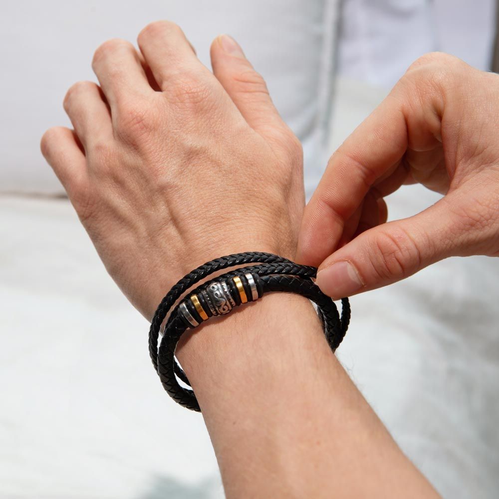 To My Son Stand Tall | Love You Forever Bracelet – WedgeportGifts