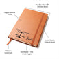 Personalized Future Lawyer with Scales| Leather Journal
