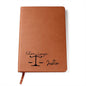 Personalized Future Lawyer with Scales| Leather Journal