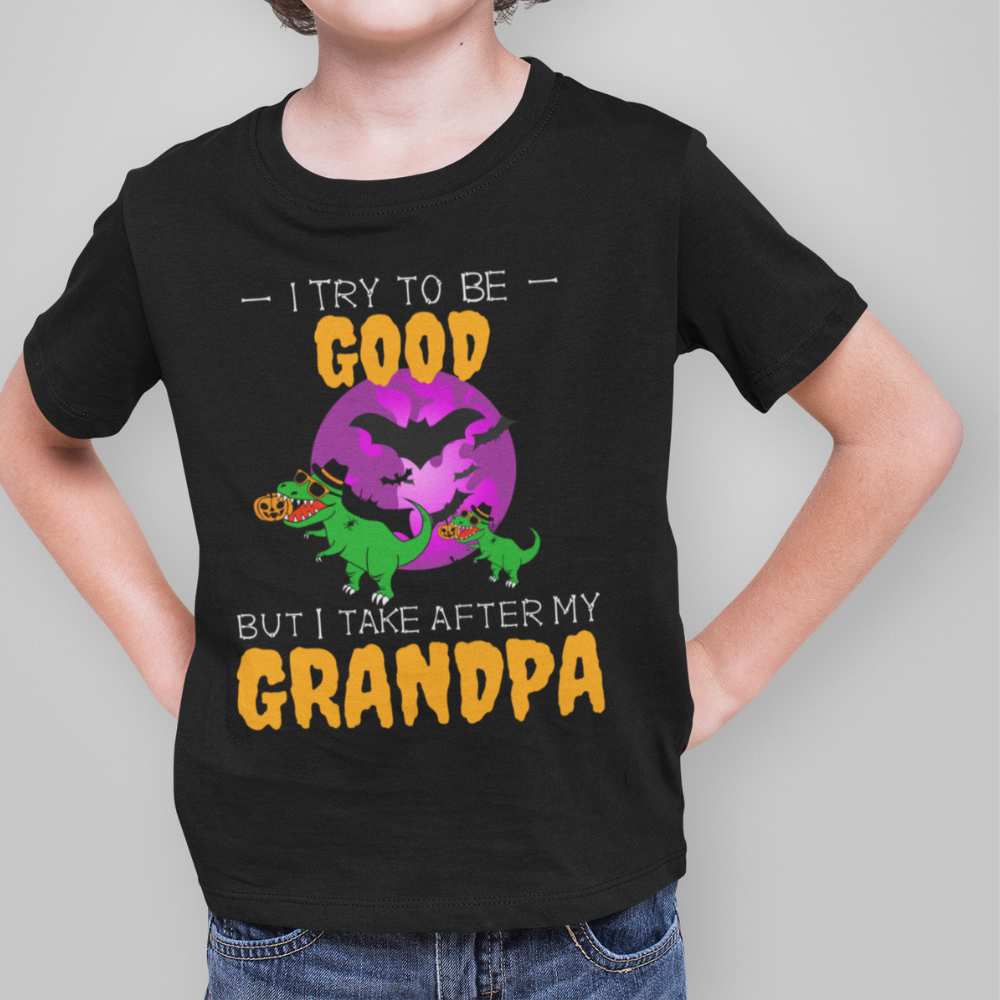 I Try to Be Good | Youth 5.3 oz 100% Cotton T-Shirt