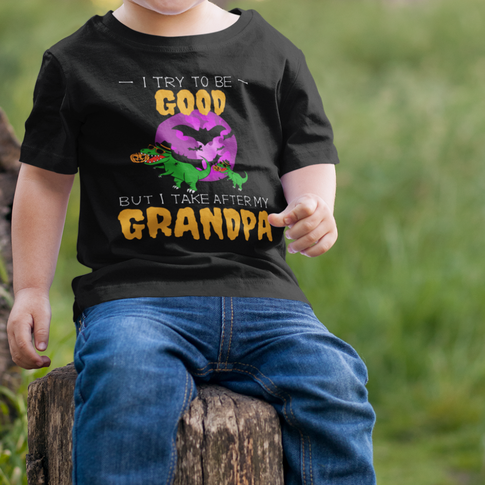 I Try to Be Good | Youth 5.3 oz 100% Cotton T-Shirt