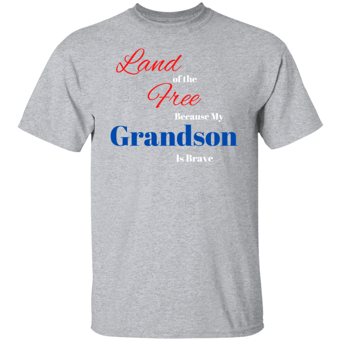 Land of the Free | Grandson T-Shirt